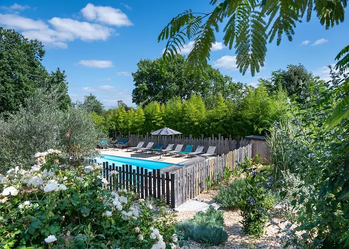 Apartmán L Escapade Nature Et Gourmande Gites, D'hotes, Piscine, Toulouse Colomiers Gers Pujaudran